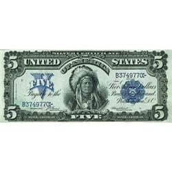 1899, $5 Silver Certificate FR272 CGA 67