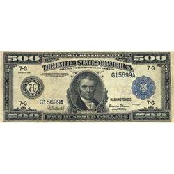 1918, $500 Federal Reserve Note FR1132 PMG VF25