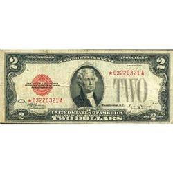 1928-E, $2 Legal Tender Note FR1506* PMG F12