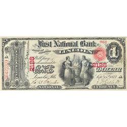 Original Series, $1 NB Note FR382 PMG ChUnc63