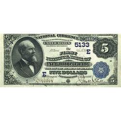 1882, $5 National Bank Note FR537 PMG CHAU58