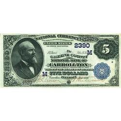 1882, $5 National Bank Note. Fr-574. KL-1138 RAW