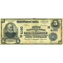 1902, $5 National Bank Note FR601 PMG VG8