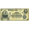 Image 1 : 1902, $5 National Bank Note FR601 PMG VG8