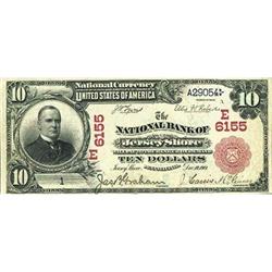 1902, $10 National Bank Note FR613 PMG VF30