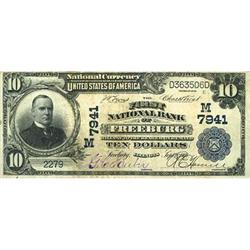 1902, $10 National Bank Note FR625 PMG ChF15