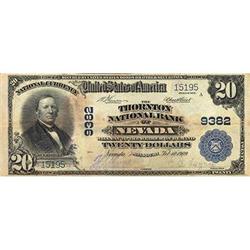 1902, $20 National Bank Note FR652 PMG ChF15