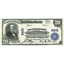 1902, $20 National Bank Note FR659 PMG VF25