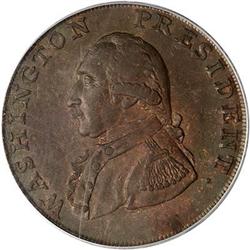 1791 Washington Cent PCGS MS63 BN