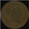 Image 1 : 1795 Liberty Cap Half Cent. Lettered edge, pole RAW