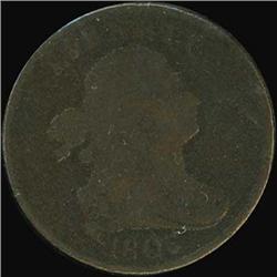 1803 Draped Bust Half Cent. AG3