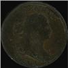 Image 1 : 1804 Draped Bust Half Cent. Crosslet 4, stems. F12