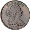 Image 1 : 1808 Draped Bust Half Cent. VF35