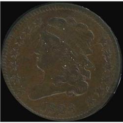 1828 Classic Head Half Cent. VF20
