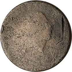 1793 Flowing Hair Cent. Chain reverse, AMERICA