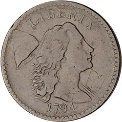 1794 Liberty Cap Cent. VG10