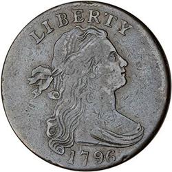 1796 Draped Bust Cent. VG10