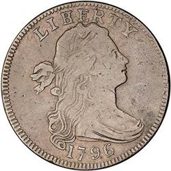 1796 Draped Bust Cent. LIHERTY error. VG10