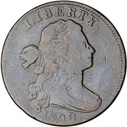 1799/8 Draped Bust Cent. VG7