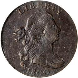 1800 Draped Bust Cent. VF25