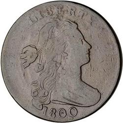 1800 Draped Bust Cent. F12