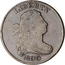 1800 Draped Bust Cent. F12