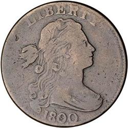 1800 Draped Bust Cent. 80 / 79. Style II Hair. VG10