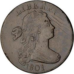 1801 Draped Bust Cent. VF20