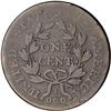 Image 2 : 1801 Draped Bust Cent. 3-Error Reverse. G4