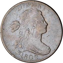 1802 Draped Bust Cent. VG10