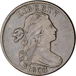 1803 Draped Bust Cent. VF20