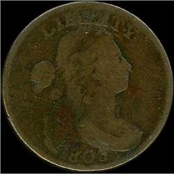 1803 Draped Bust Cent. VG7