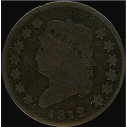 1812 Classic Head Cent. Sm date. G6