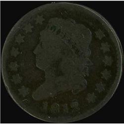 1812 Classic Head Cent. Lg date. VG7