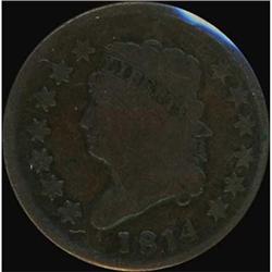 1814 Classic Head Cent. Plain 4. G6