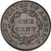 Image 2 : 1829 Coronet Head Cent. Lg Letters Reverse. AU50