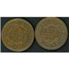 Image 2 : 2 1843 Cents