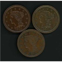 3 1845 Cents
