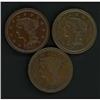 Image 1 : 3 1845 Cents