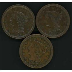 3 1846 Cents