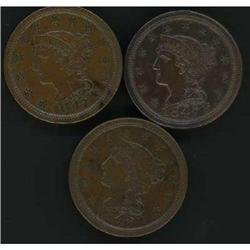 3 1847 Cents