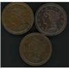 Image 1 : 3 1847 Cents