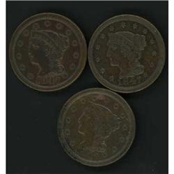 3 1847 Cents