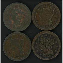 4 1848 Cents
