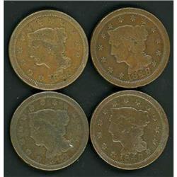 4 1848 Cents