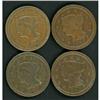 Image 1 : 4 1848 Cents
