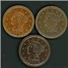 Image 1 : 3 1848 Cents