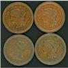 Image 1 : 4 1849 Cents