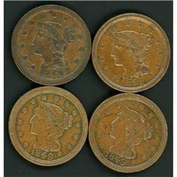4 1849 Cents