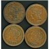 Image 1 : 4 1849 Cents